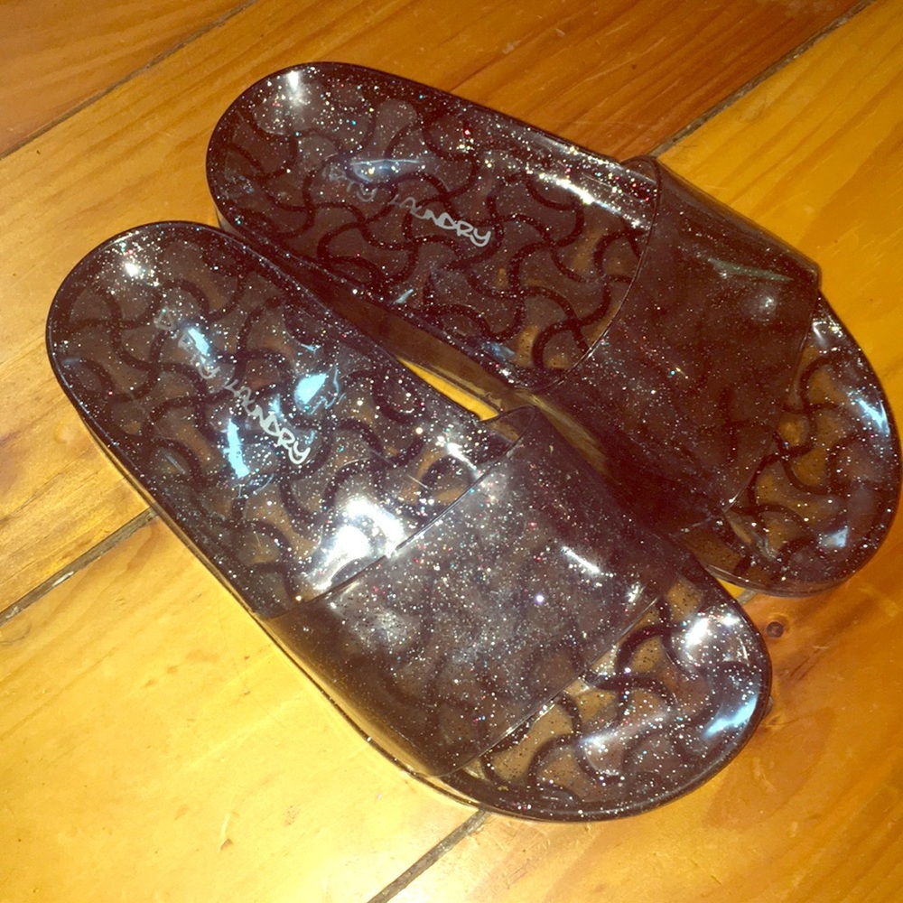 Glitter Jelly Slides✨🤩